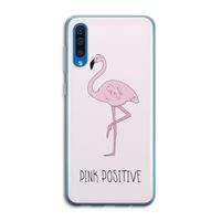 Pink positive: Samsung Galaxy A50 Transparant Hoesje