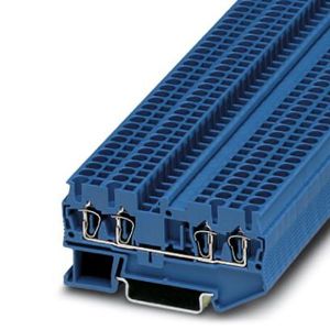 ST 2,5-QUATTRO BU  - Feed-through terminal block 5,2mm 24A ST 2,5-QUATTRO BU