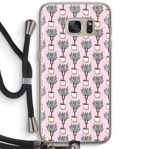 Boompje: Samsung Galaxy S7 Transparant Hoesje met koord