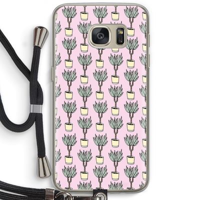 Boompje: Samsung Galaxy S7 Transparant Hoesje met koord