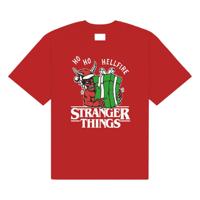 Stranger Things T-Shirt Ho Ho Hellfire Size XL