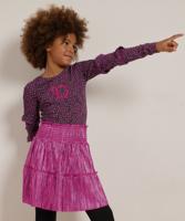 jurk met glitter plissé jurk met glitter plissé