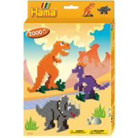 Hama strijkkralenset dino, 2000st.