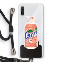S(peach)less: Samsung Galaxy A70 Transparant Hoesje met koord S(peach)less: Samsung Galaxy A70 Transparant Hoesje met koord