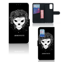 Telefoonhoesje met Naam Samsung Galaxy A32 4G Skull Hair