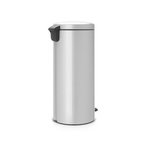 Brabantia newIcon pedaalemmer 30 liter met kunststof binnenemmer - Metallic Grey