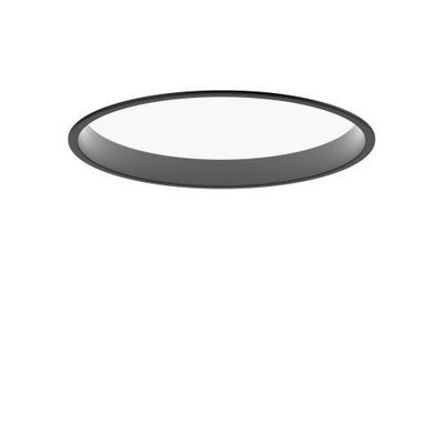 Louis Poulsen Circle Recessed 260 Plafondlamp - 3000K Opaal Dali - Zwart