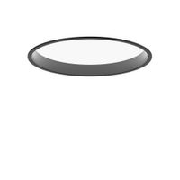 Louis Poulsen Circle Recessed 260 Plafondlamp - 3000K Opaal Dali - Zwart