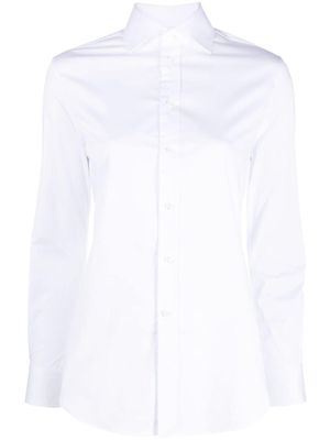 Ralph Lauren Collection chemise Charmain à manches longues - Blanc