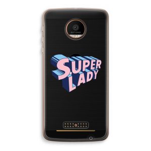 Superlady: Motorola Moto Z Force Transparant Hoesje