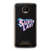Superlady: Motorola Moto Z Force Transparant Hoesje