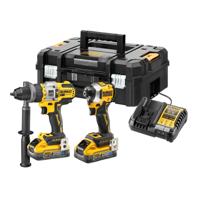 DeWALT DCK2052H2T Accu Combiset DCD999 + DCF850 Brushless 18V POWERSTACK 5.0Ah in TSTAK - 2-delig