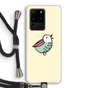 Birdy: Samsung Galaxy S20 Ultra Transparant Hoesje met koord