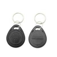 10 stuks 125KHz TK/EM4100 proximity ID kaart Chip Sleutelhanger sleutel ring (zwart)