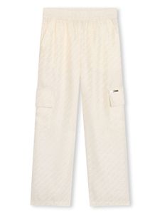 Michael Kors Kids pantalon de jogging à motif monogrammé - Tons neutres