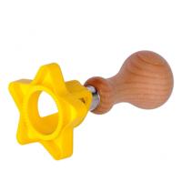 Stervormig Voedselveilige POM-kunststof Vorm voor het snijden van ravioli - Diameter 64 mm