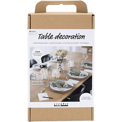 Creativ Company Hobbyset tafeldecoratie, naturel, 1 doos