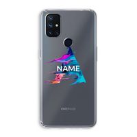 Abstract Spectrum: OnePlus Nord N10 5G Transparant Hoesje