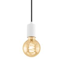 Eglo HanglampYorth pendel wit met zwart snoer - 32527