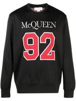 Alexander McQueen sweat à logo - Noir