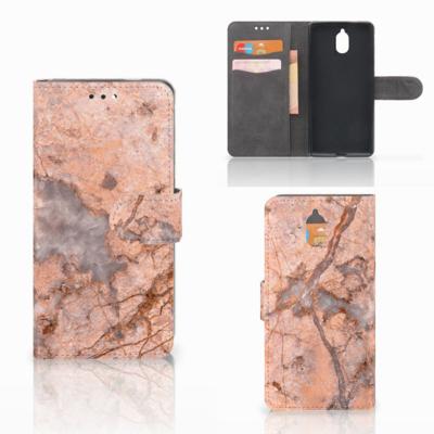 Nokia 3.1 (2018) | Bookcase | Marmer Oranje