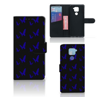 Xiaomi Redmi Note9 Telefoon Hoesje Vlinder Patroon - thumbnail