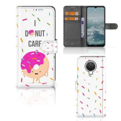 Nokia G10 | G20 | Book Cover | Donut Roze | Portemonnee hoesje