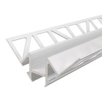 Deko Light 975375 EV-01-12 Tegel-profiel Aluminium (b x h x d) 49 x 49 x 2500 mm 2.50 m - thumbnail