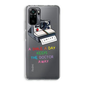 Smile: Xiaomi Redmi Note 10 Pro Transparant Hoesje