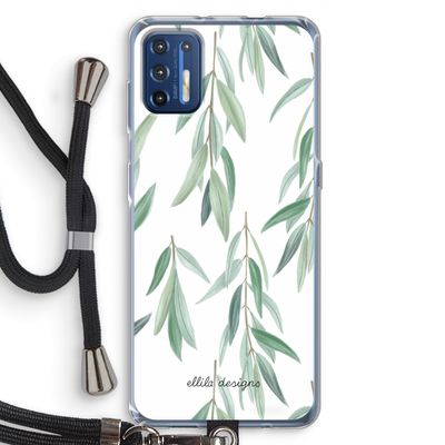 Branch up your life: Motorola Moto G9 Plus Transparant Hoesje met koord