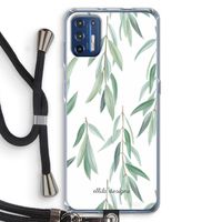 Branch up your life: Motorola Moto G9 Plus Transparant Hoesje met koord