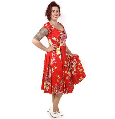 Gina Seville Midi Dress Red-36 (NL)/ 10 (UK) | 47% korting Gina Seville Midi Dress Red-36 (NL)/ 10 (UK) | 47% korting