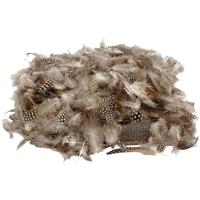 Creativ Company Veren van parelhoen, ca. 1000 stuk, naturel, 50 gr/ 1 doos