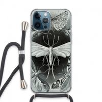 Haeckel Tineida: iPhone 13 Pro Max Transparant Hoesje met koord