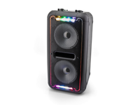 Party Speaker met Bluetooth® technologie, USB , accu en verlichting (PARTY MEDIUM)