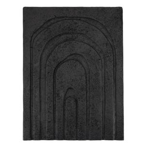 By-Boo Wanddecoratie 'Echo' 80 x 60cm, kleur Zwart