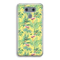 Flamingo party: LG G6 Transparant Hoesje Flamingo party: LG G6 Transparant Hoesje