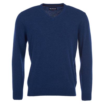 herentrui essential lambswool v neck deep blue