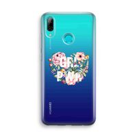 GRL PWR Flower: Huawei P Smart (2019) Transparant Hoesje