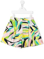 PUCCI Junior short à imprimé graphique - Vert