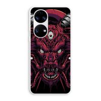 Hell Hound and Serpents: Huawei P50 Transparant Hoesje