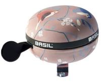 Basil wanderlust - fietsbel - 80 mm - roze