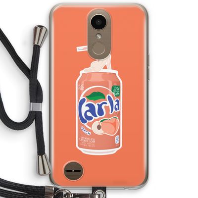 S(peach)less: LG K10 (2017) Transparant Hoesje met koord