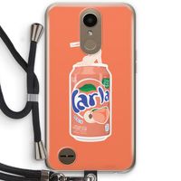 S(peach)less: LG K10 (2017) Transparant Hoesje met koord
