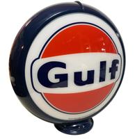 Gulf Logo Benzinepomp Bol - PVC Lensen - Officieel Gelicenseerd