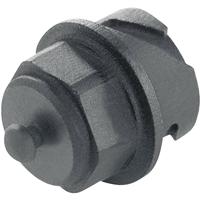 Telegärtner 100022769 STX V1 stofkap voor stekkers variant 1 Zwart 1 stuk(s)