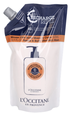 L&apos;Occitane Ultra Rich Hand & Body Wash - Refill 500ml Douche & bad