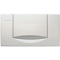 Geberit 200F bedieningplaat met frontbediening voor toilet 34x18.5cm wit 115.222.11.1 - thumbnail