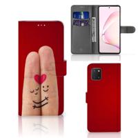 Samsung Note 10 Lite | Wallet Case | met Pasjes | Liefde - Origineel Romantisch Cadeau