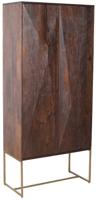 Onyx kast bruin 2 deuren